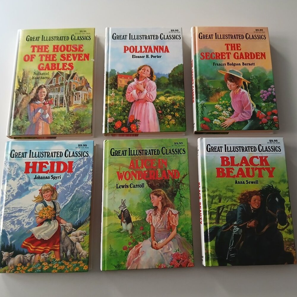 6 for $40 - Great Illustrated Classics - Children's Books - Hardcover … - Picture 2 of 7